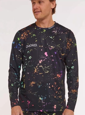 新款DHARCO速降服长袖户外速干透气山地林道自行车骑行服 MTB球衣