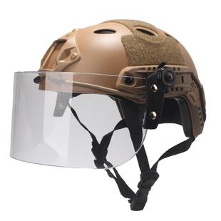 暗区突围六级战神头头盔美式全脸战术面罩户外军迷野战CS防尘防雾