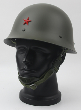 经典80钢盔钢铁军迷保安训练巡逻合金钢防砸防暴安全骑行头盔