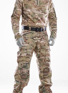 唤龙三龟甲俄罗斯迷彩服套装男G3蛙人作战训练服G4跨境战术裤