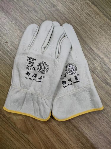559纯牛皮真皮高级电焊手套防火线防烫劳保耐磨加厚柔软