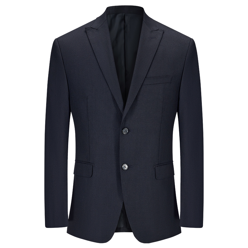 【吉家】商务男士套西正装纯色毛料西服套装上衣羊毛西装外套