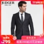 JUDGER / Zhuangji phù hợp với quần yếm nam Bộ đồ mùa thu và mùa đông mới Áo sơ mi nam Bộ đồ công sở phù hợp với một mảnh - Suit phù hợp blazer nam