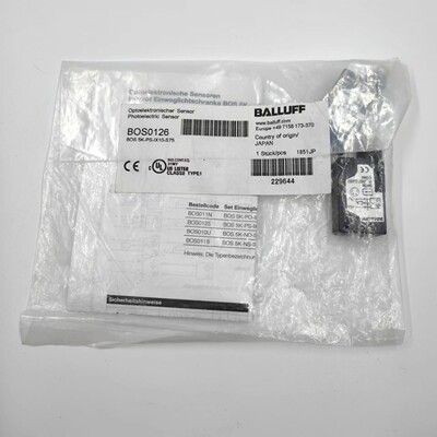 BOS5K-PS-IX10-S75光电开关