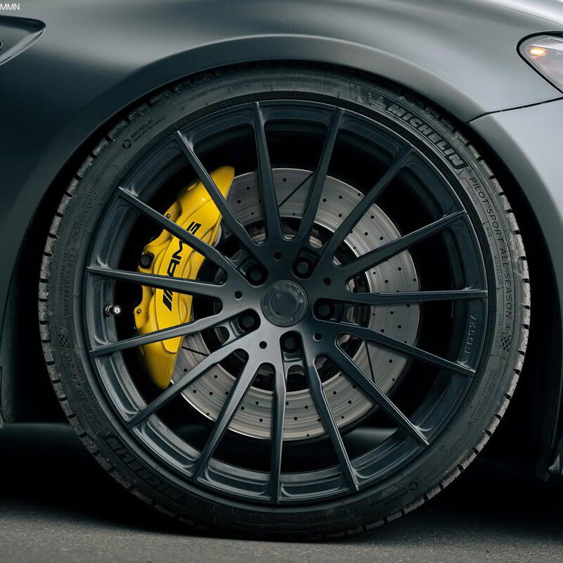 MMN适配奔驰 AMG C63S Coupe改装锻造轮毂定制18 19 20寸轮圈W205