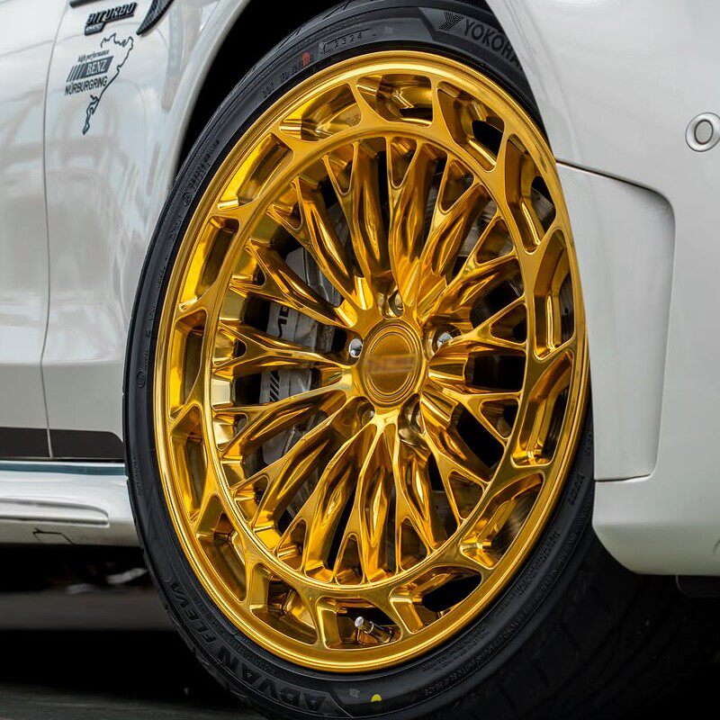 MMN适配奔驰AMG C63 Cabriolet改装内凹锻造轮毂定制18 19 20寸
