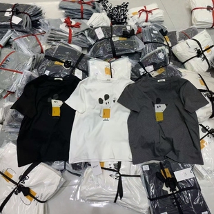 T恤女 宽松显瘦卡通字母图案百搭减龄短袖 2026春夏dayan新款 韩版