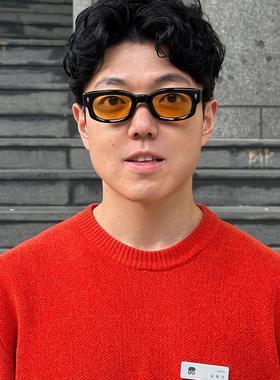 权志龙同款墨镜jacques  whiskeyclone大框男女通用板材太阳镜jmm