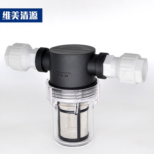 塑料过滤器直插快接泥沙青苔净化