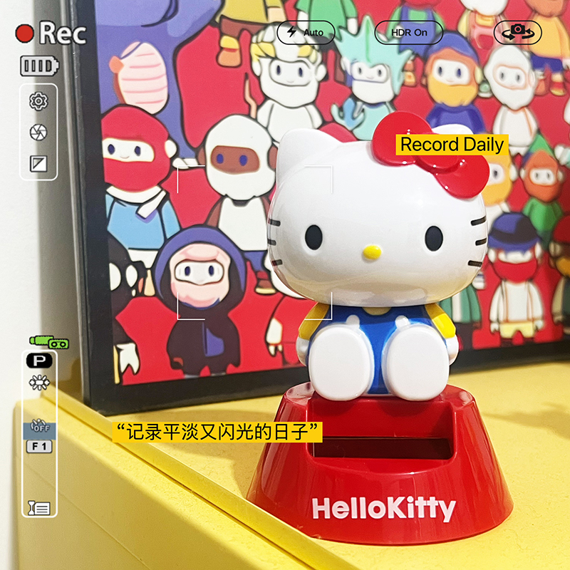 kitty痛车装饰摆件卡通可爱