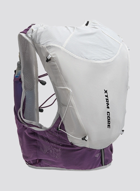 户外越野跑步背包 专业竞赛水袋包长距离徒步登山包大容量12L SET