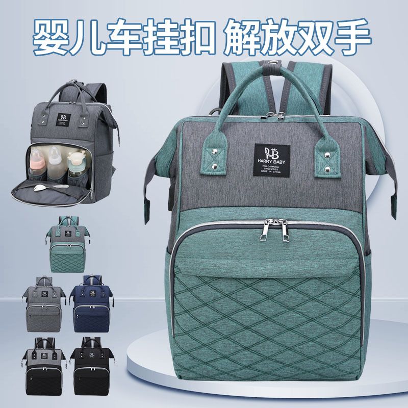 新款大容量防泼水妈咪包图片