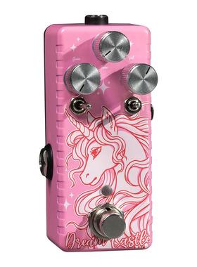 Musontek 粉红马 核失真高增益castle激励过载推子效果器