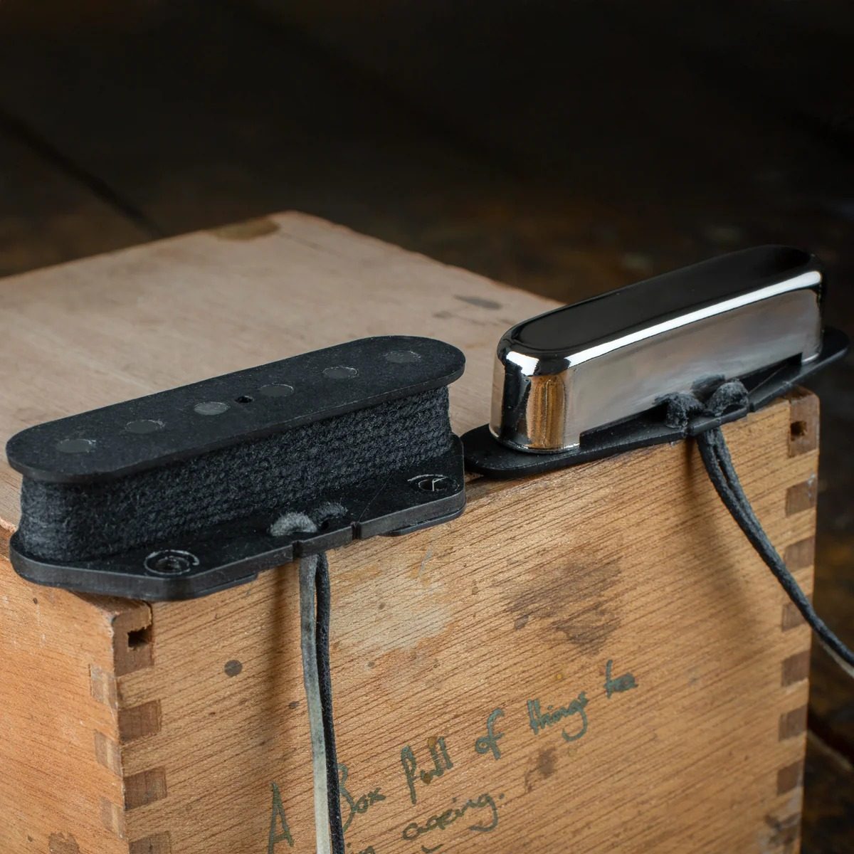 Monty's '50 Broadcaster Tele 手工缠绕复古单线圈拾音器