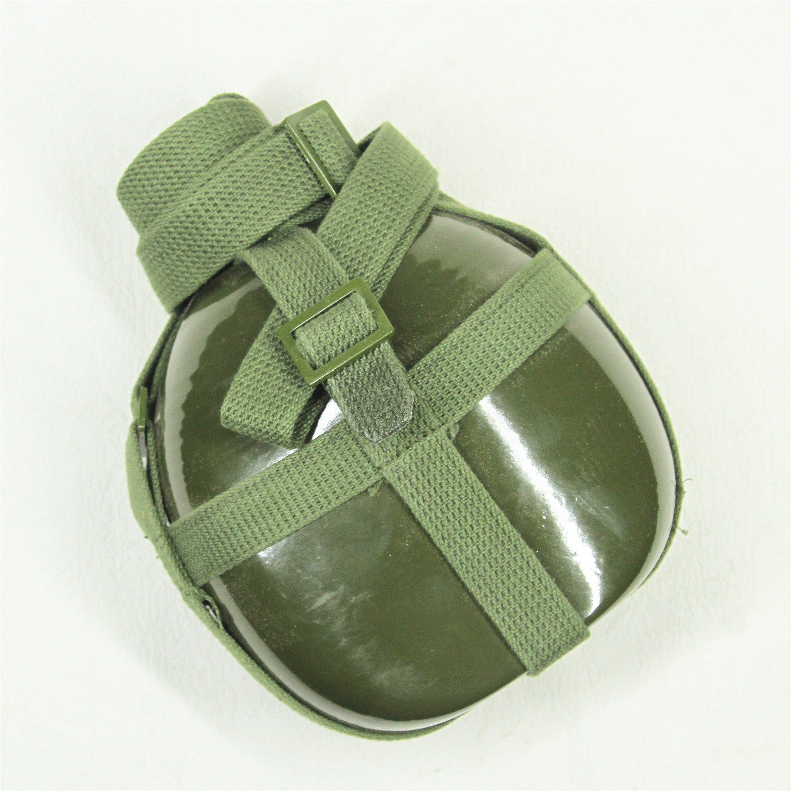 90年代65/87式过渡早期收口小口水壶铝质 怀旧户外背挎便携徒步瓶