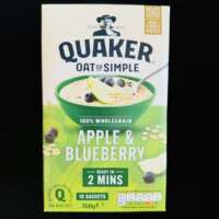 Instant delivery of British quaker oatmeal porridge, instant oatmeal nutritious Breakfast porridge, sugar-free fruit oatmeal porridge thumbnail 3