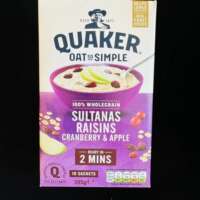 Instant delivery of British quaker oatmeal porridge, instant oatmeal nutritious Breakfast porridge, sugar-free fruit oatmeal porridge thumbnail 2
