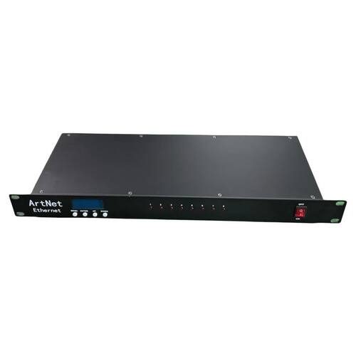 MA2老虎控台网络转换器8路DMX512舞台灯光信号ArtNet网络扩展器