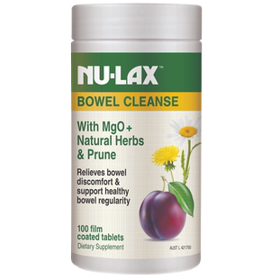 澳洲Nulax西梅乐康片噗噗片100粒排便果蔬酵素便秘0番泻叶
