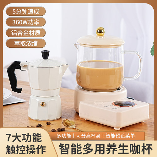 全玻璃养生壶小型办公室煮水茶杯