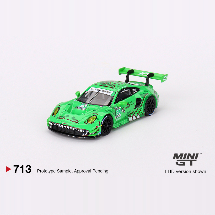 MININGT 1:64 保时捷911 兰博基尼超跑合金汽车模型收藏送人礼物