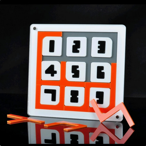 洗牌SHUFFLE 17块拼图jigsaw puzzle地狱难度超难烧脑桌面游戏