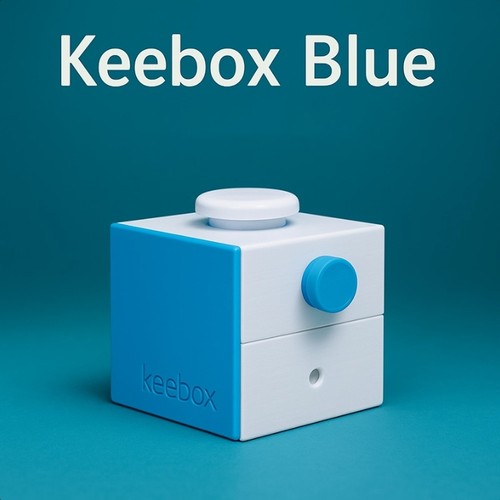 《keebox Blue》烧脑益智8级解密puzzle成人益智解密玩具