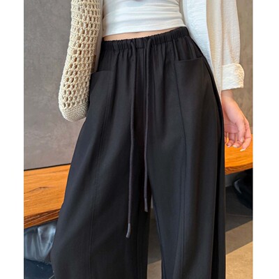 巨好看的胖mm天丝亚麻弯刀山本裤