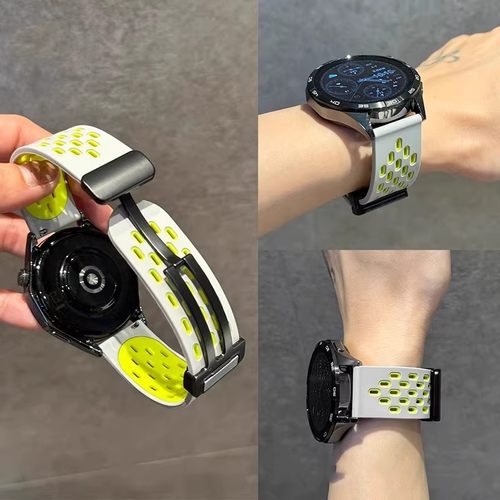 适用佳明手表洞洞磁吸表带