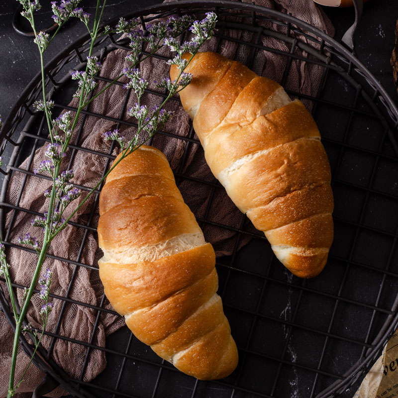 厨男小栈海盐咸口可颂面包下午茶