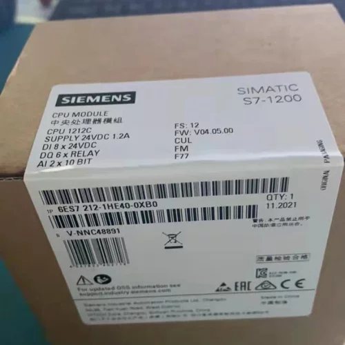 6ES7 212-1HE40-0XB0 CPU模块 S7-1200 1212C 工控议价维修