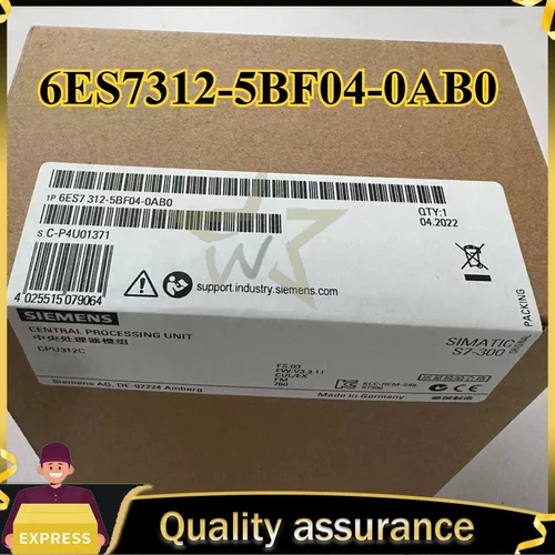 6ES7312-5BF04-0AB0 中央处理器模组 CPU312C 工控模块议价维修