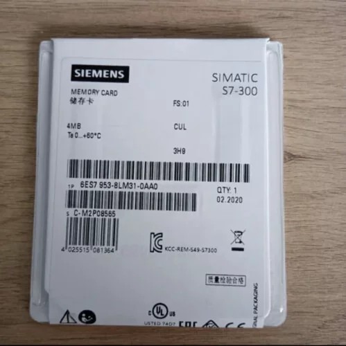 6ES7 953-8LM31-0AA0 储存卡 4MB S7-300工控存储卡议价维修