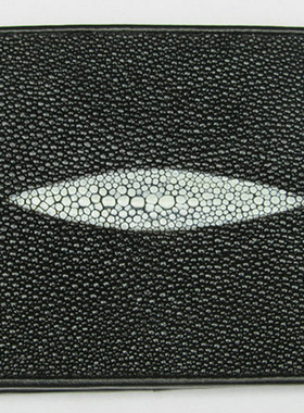 泰国ROTA珍珠鱼皮钱包男士短款真皮大钞夹超薄青年皮夹珍珠鱼大珠