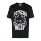MCQ 印花T恤男291571 Billy短袖 Alexander McQueen黑Psycho
