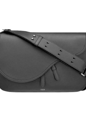 Dior/迪奥新款女士牛皮翻盖时尚单肩斜挎包马鞍包1ADME133YMJ