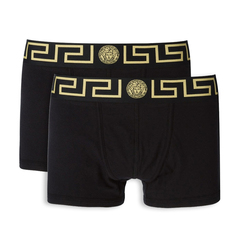 Versace/范思哲UNDERWEAR男士美杜莎两条装平角内裤 AU10181