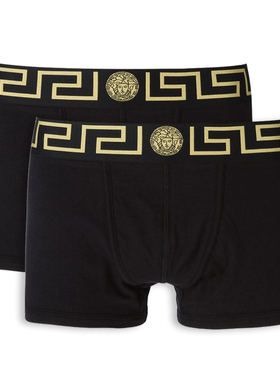 Versace/范思哲UNDERWEAR男士美杜莎两条装平角内裤 AU10181