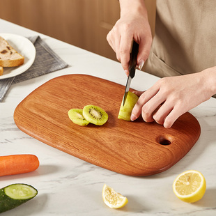 花梨木整木菜板家用抗菌防霉小案板实木粘板婴儿辅食水果切板砧板