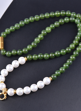 碧玉玉髓男女款锁骨链链