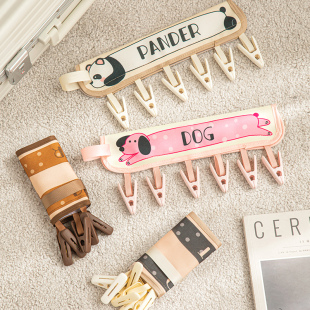 便携式 布艺折叠衣架旅游出差旅行晾衣神器晒衣夹酒店出游衣服挂架