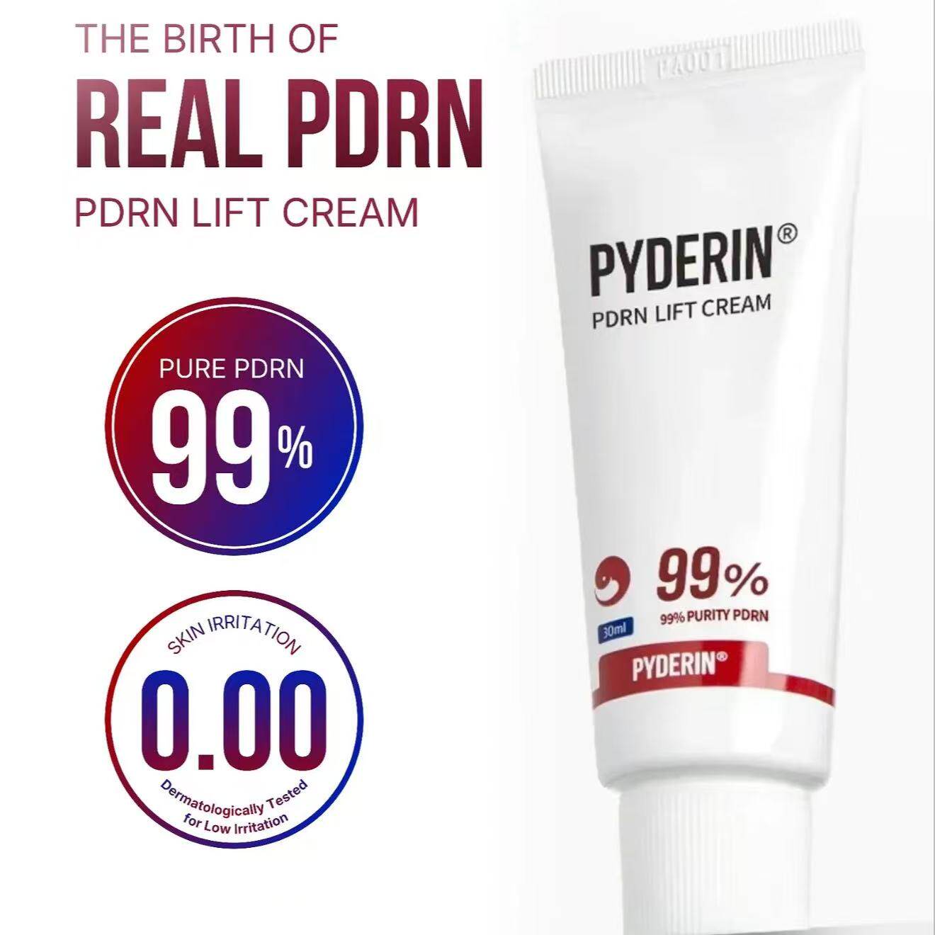 韩国PYDERIN皮德润PDRN提拉紧致面霜高纯度低敏护肤弹力修护滋润
