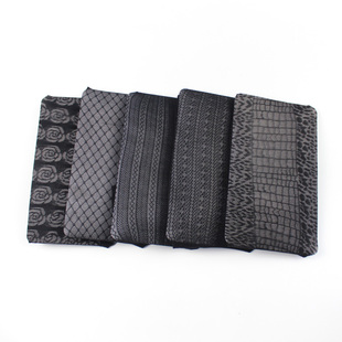 黑色系JK复古防脱散提花织花御姐透肉性感纯欲透肤春夏连裤 袜丝袜