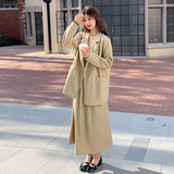 新款西装外套连衣裙两件套2C018-M730-P185-K258，女装套装/套裙，2C018