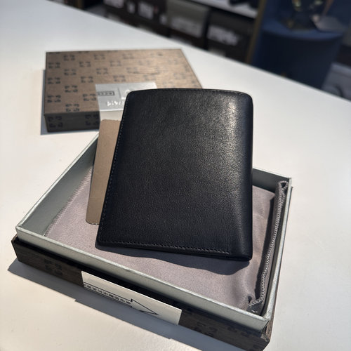 撤柜高端品牌男士短款钱包进口头层牛皮柔软舒适防伪码 Y53