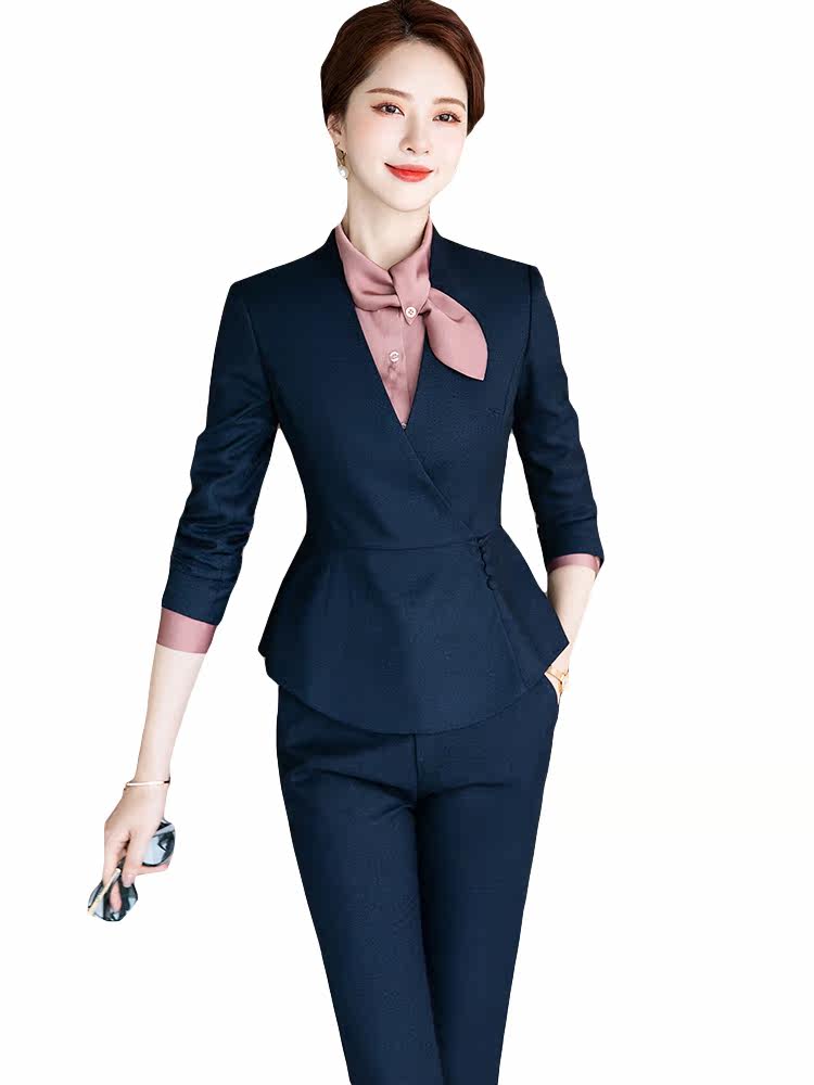 SUITS GODDESSES FAN TEMPERAMENT PROFESSIONAL WEAR WOMENS WEAR HOTEL FRONT DESK WORKWEAR BEAUTICIANS HOSPITAL JEWELRY STORE WORKWEAR