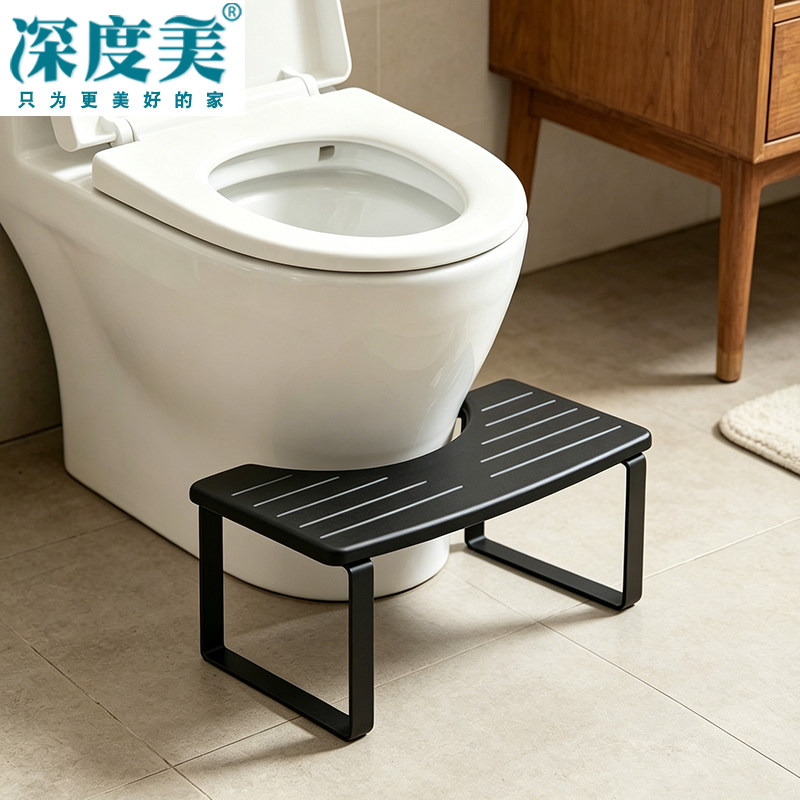 家用加厚马桶凳脚凳厕所卫生间坐便垫脚凳坐便改蹲便器脚踩脚踏凳