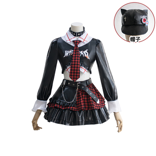 eva新福音战士cosplay明日香cos服摇滚亚文化短裙全套女手办同款