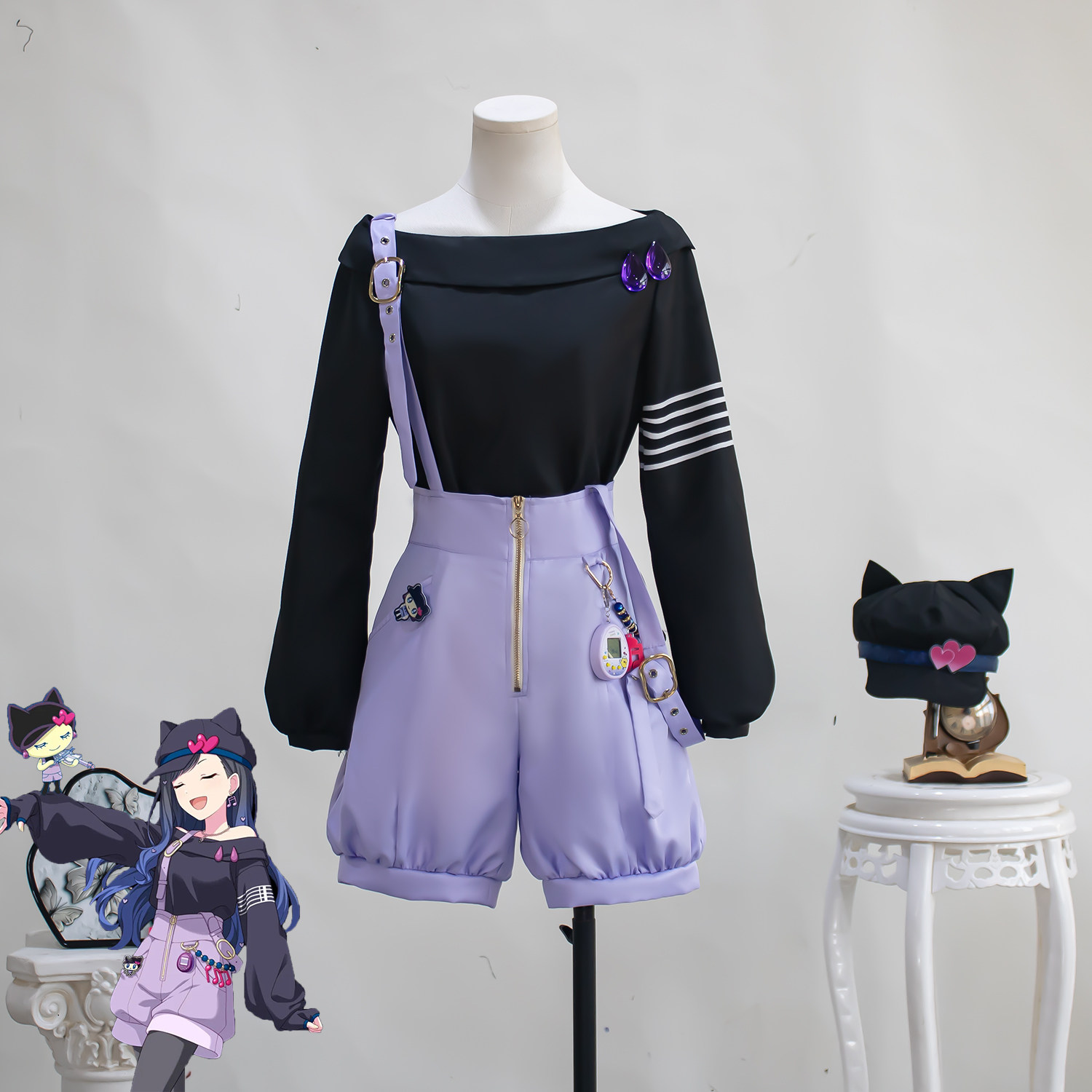 世界计划 PJSK 白石杏cos服 an安酱常服套装女拓麻歌子动漫二次元