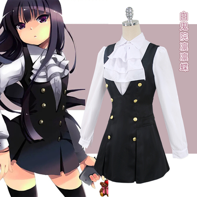 妖狐X仆SS白鬼院凛凛蝶cos服歌留多cosplay制服日常女装二次元